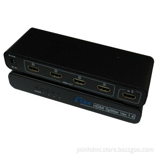 hdmi splitter 1*4 support 3D